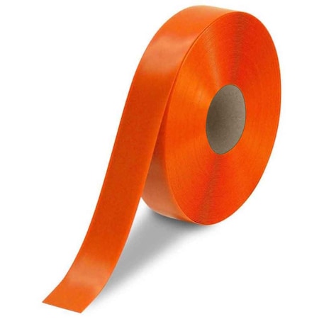 Nmc Floor Tape, PVC, Orange, 2 in W., 100 ft L., 50 mil Thickness HDT2OR